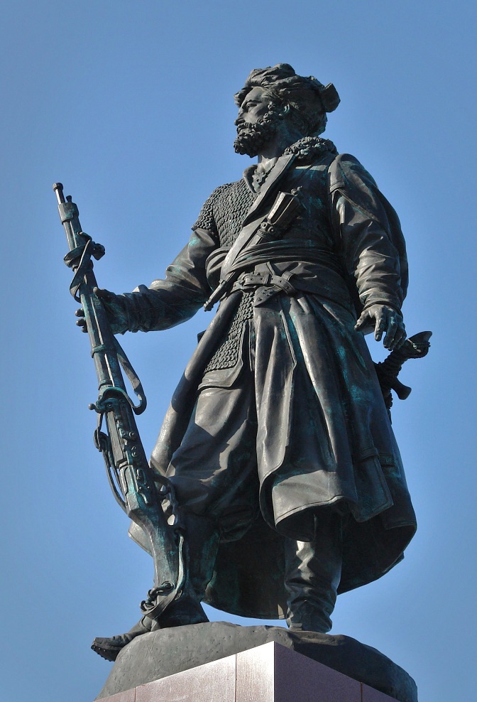 памятник ермак покоритель сибири Иркутск