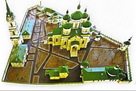 Вознесенский монастырь фото макет